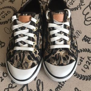 Coach Leopard Print Shoes